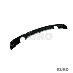 BMW 3 SERIES F30/F31 gloss black DUAL EXHAUST dyfuzor - V2