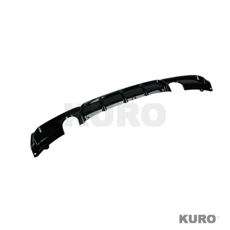 BMW 3 SERIES F30/F31 gloss black DUAL EXHAUST dyfuzor - V2