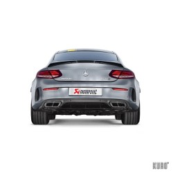 Akrapovič Mercedes C63/S AMG Coupe W205 Evolution Line Titanium