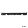 BMW 2 SERIES F22/F23 gloss black DUAL EXHAUST dyfuzor