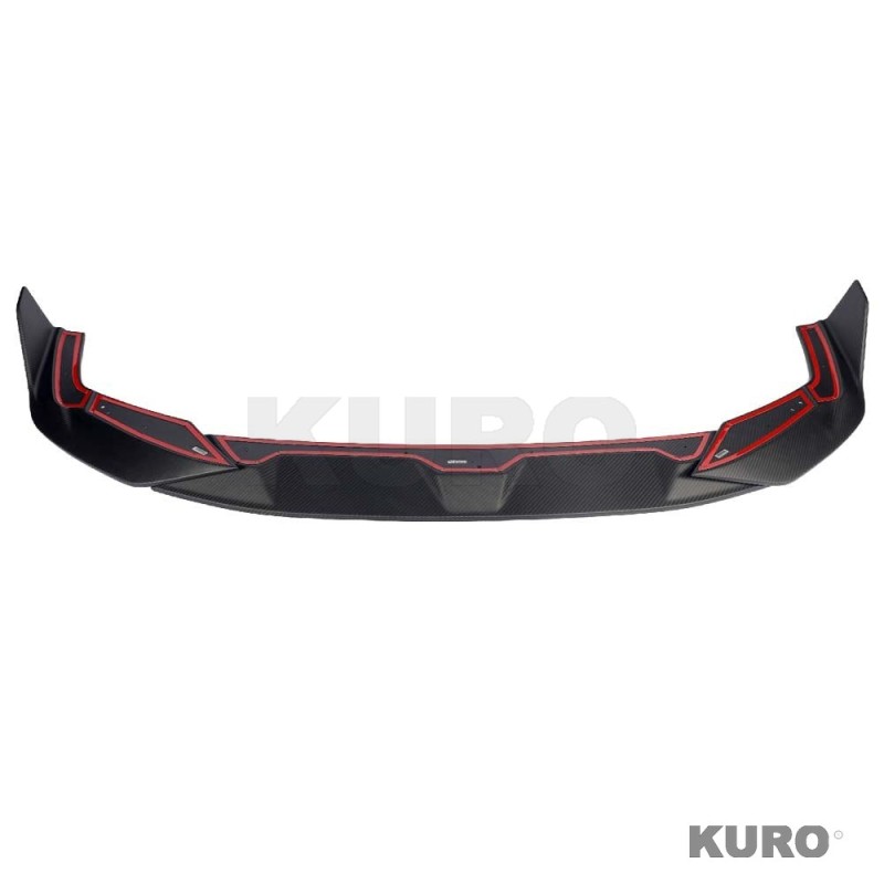 AUDI RS6/RS7 C8 2019+ matowy carbon suchy (dry) carbon splitter - CT DESIGN
