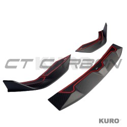 AUDI RS6/RS7 C8 2019+ matowy carbon suchy (dry) carbon splitter - CT DESIGN