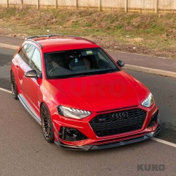 AUDI RS4 B9.5 carbon przód lotki- CT DESIGN