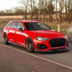 AUDI RS4 B9.5 carbon przód lotki- CT DESIGN