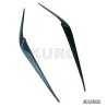 BMW G01//G02/F97/F98 X3/X4/X3M/X4M gloss black HEADLIGHT EYEBROWS