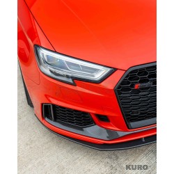AUDI RS3 8V sedan carbon splitter V1