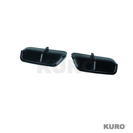 BMW U11 X1 2023+ gloss black dyfuzor SIDES