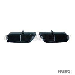 BMW U11 X1 2023+ gloss black dyfuzor SIDES