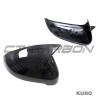 AUDI A4 B9 2015-2023 carbon osłony lusterek z BLINDSPOT ASSIST