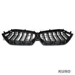 BMW G06 X6 2019+ carbon przód GRILL DUAL SLATS