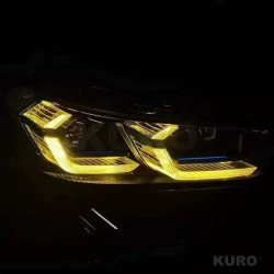 BMW F98 X4M LCI YELLOW ADAPTIVE DRL MODULE zestaw (2022+)