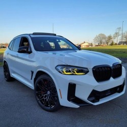 BMW G01 X3 LCI YELLOW ADAPTIVE DRL MODULE zestaw (2022+)
