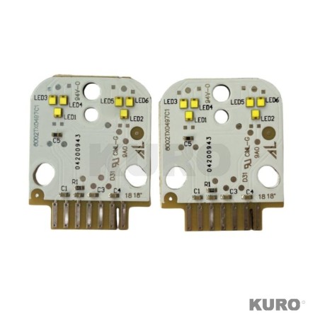 BMW F98 X4M PRE-LCI YELLOW ADAPTIVE DRL MODULE zestaw (2018-2021)