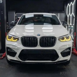 BMW F98 X4M PRE-LCI YELLOW ADAPTIVE DRL MODULE zestaw (2018-2021)