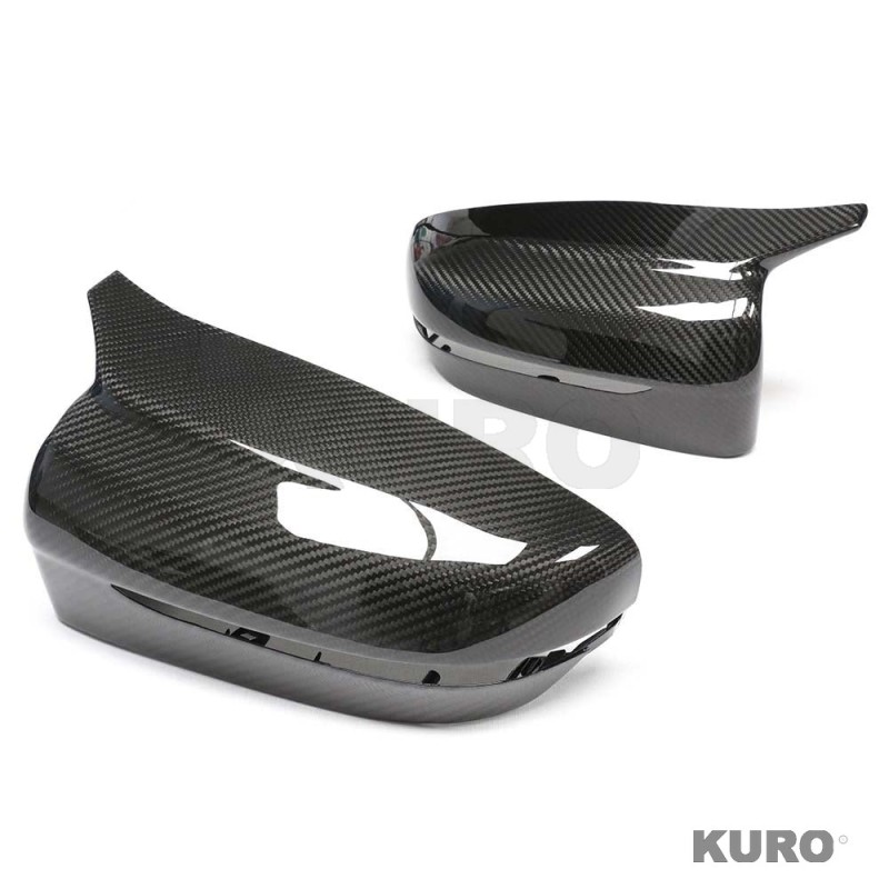 BMW G42 2 SERIES 2022+ RHD carbon suchy (dry) CARBON lusterko osłona REPLACEMENTS - V2