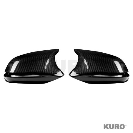 BMW F30 3 SERIES 2011-2018 carbon suchy (dry) carbon osłony lusterek - V1
