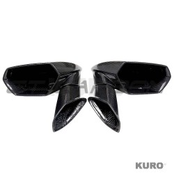LAMBORGHINI HURACAN 2014-2024 carbon suchy (dry) CARBON lusterko osłona REPLACEMENTS - V1