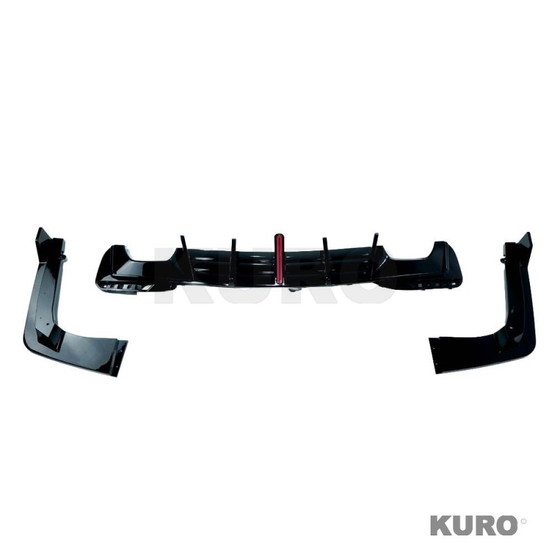 BMW G30 5 SERIES 2018-2023 gloss black LED dyfuzor
