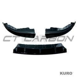 BMW G26 4 SERIES 2021+ gloss black 3-PIECE splitter
