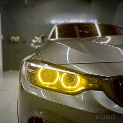 BMW F80/F82 M3/M4 PRE-LCI YELLOW XENON DRL MODULE zestaw (2014-2017)