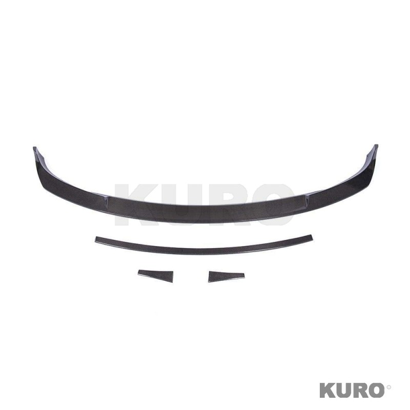 TESLA MODEL 3 2017-2023 carbon splitter przedni - V1