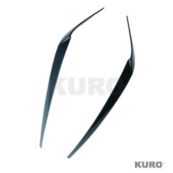 BMW 5 SERIES G30 gloss black HEADLIGHT EYEBROWS/EYELIDS