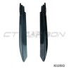 BMW 5 SERIES G30 gloss black zderzak tylny CORNERS