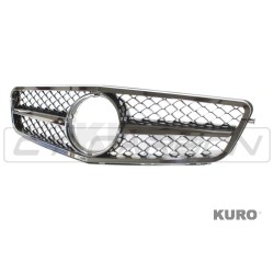 MERCEDES W204 C CLASS BLACK grill