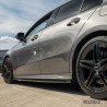 MERCEDES A-CLASS W177 & V177 2018+ gloss black progi boczne
