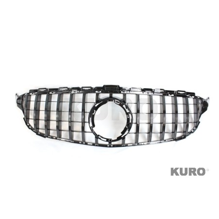 MERCEDES W205 C63 AMG 2014-2018 AMG GT BLACK grill (z CAMERA)