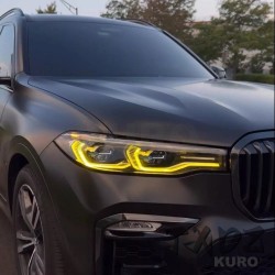 BMW X7 G07 2019-2021 YELLOW ADAPTIVE MODULE zestaw