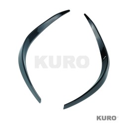 MERCEDES A-CLASS V177 & W177 2018-2022 gloss black zderzak przedni listwa