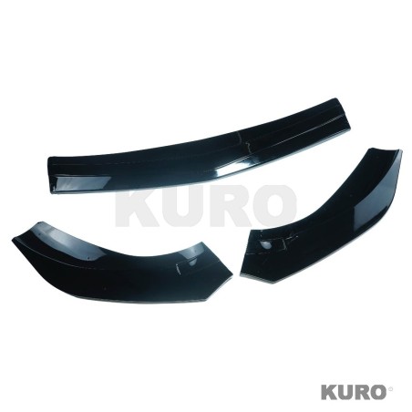 MERCEDES A-CLASS V177 & W177 2018-2022 gloss black splitter V2