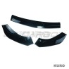 MERCEDES A-CLASS V177 & W177 2018-2022 gloss black splitter V2