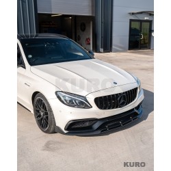 MERCEDES W205 C63 AMG 2014-2018 AMG GT BLACK grill (z CAMERA)