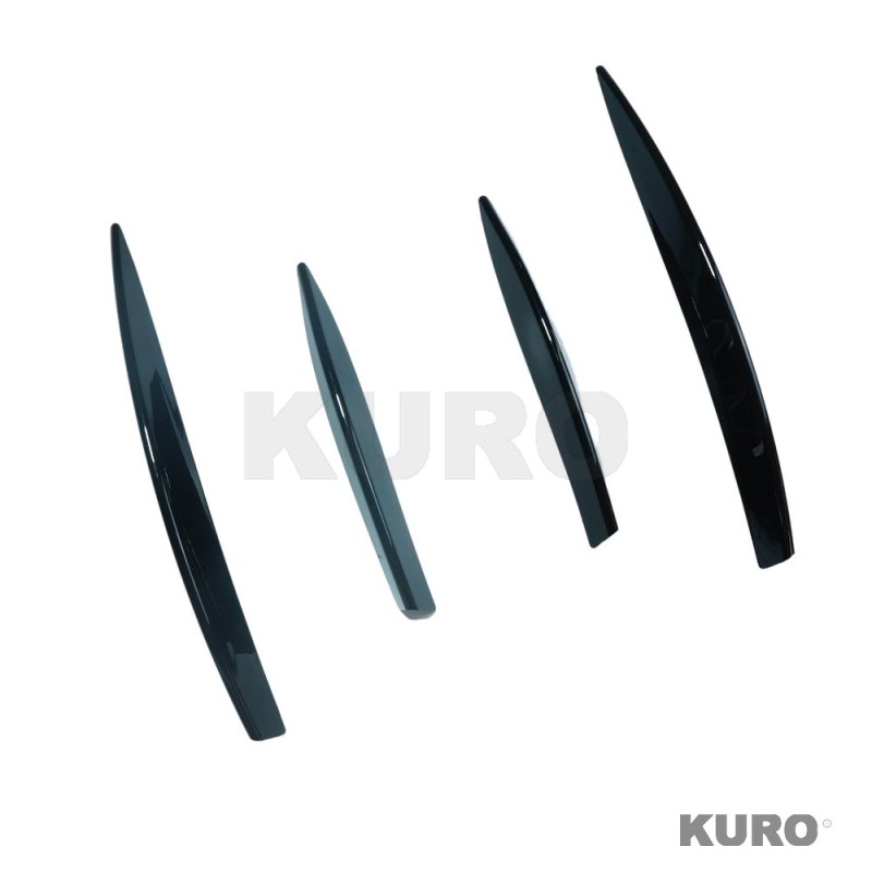 MERCEDES V177 & W177 2023+ A CLASS gloss black przód LOWER GRILL listwa