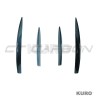 MERCEDES V177 & W177 2023+ A CLASS gloss black przód LOWER GRILL listwa