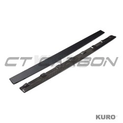 AUDI A3 8V po liftingu carbon progi boczne