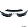 BMW X6 G06 2019-2023 PRE LCI gloss black splitter