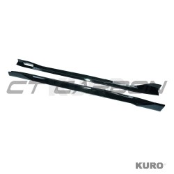 BMW X5/X5M G05/F95 2018+ gloss black progi boczne - V2