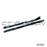 BMW X5/X5M G05/F95 2018+ gloss black progi boczne - V2