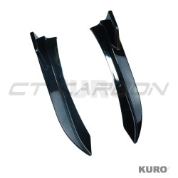 BMW F30/F31 3 SERIES gloss black zderzak tylny CORNERS