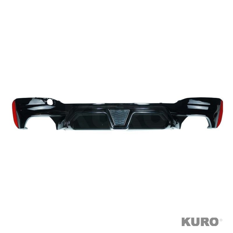 BMW G30/G31 5 SERIES 2017-2023 gloss black dyfuzor - V3