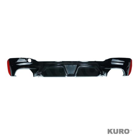BMW G30/G31 5 SERIES 2017-2023 gloss black dyfuzor - V3