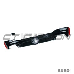 BMW G30/G31 5 SERIES 2017-2023 gloss black dyfuzor - V3