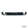 BMW 4 SERIES GRAN coupe G26 2021+ gloss black LED dyfuzor - V2