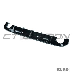 BMW 4 SERIES GRAN coupe G26 2021+ gloss black LED dyfuzor - V2