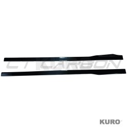 BMW 8 SERIES G16 2018+ gloss black progi boczne