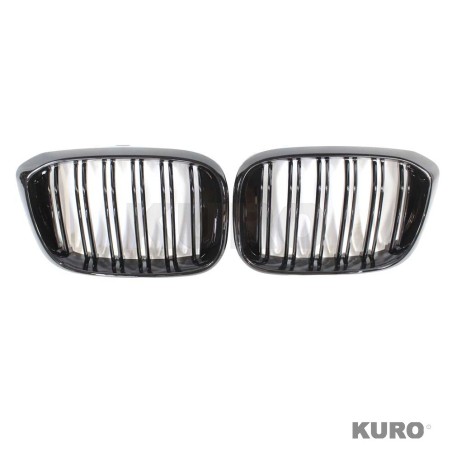 BMW G01 X3 2017-2021 DOUBLE SLAT BLACK grille