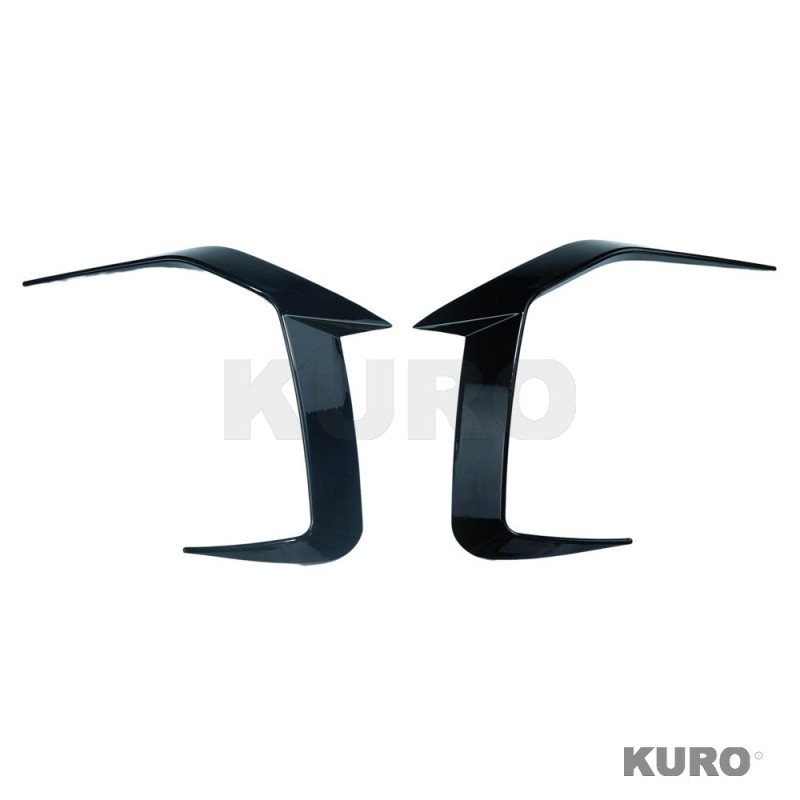 BMW 5 SERIES G60 & i5 2023+ gloss black zderzak przedni CORNERS